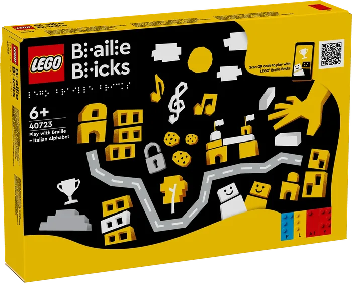 LEGO 40723 Jouer avec le Braille - Alphabet Italien - prix | Brick Broker