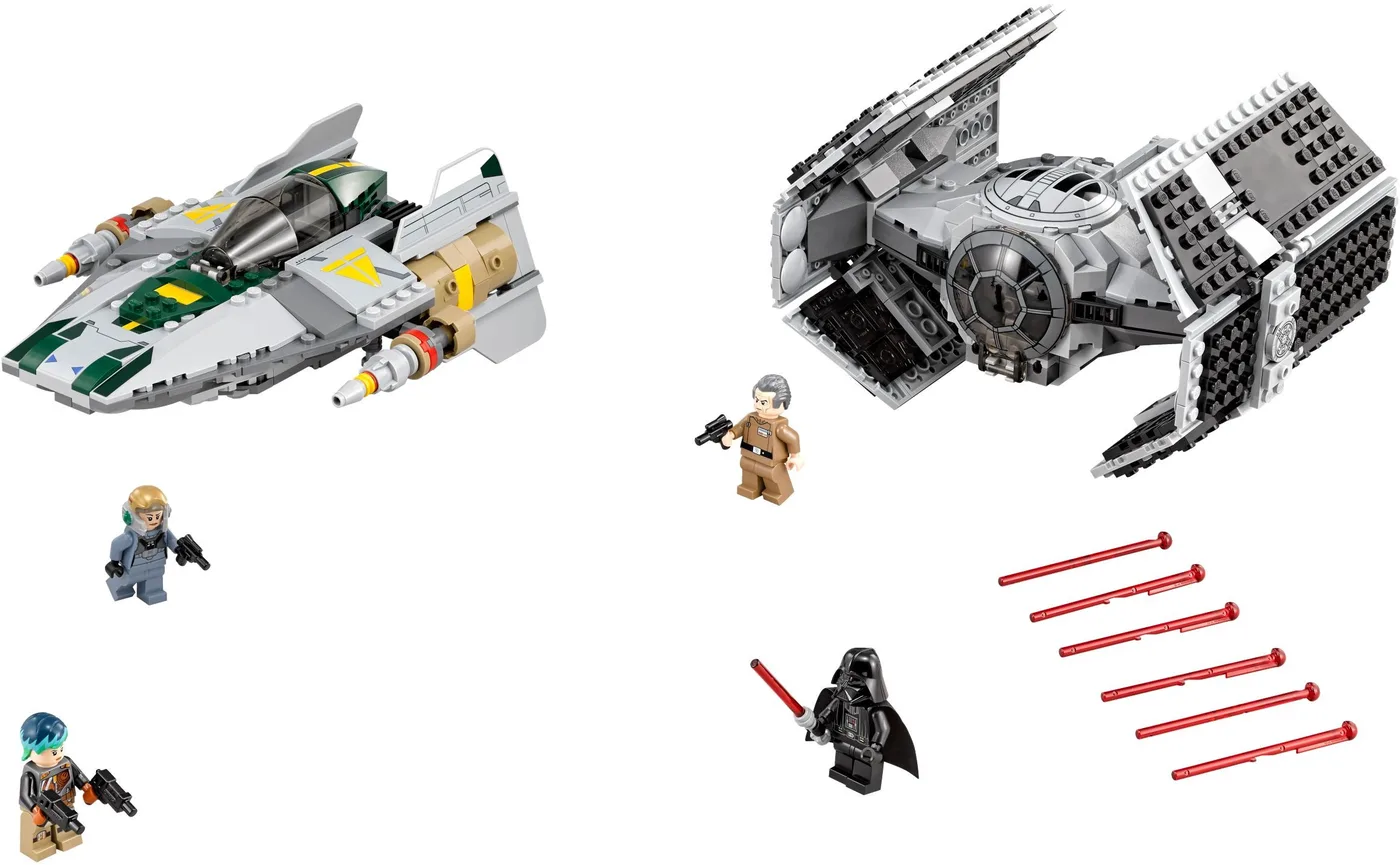 LEGO 75150 Chasseur TIE avancé de Vader vs. Chasseur stellaire A - prix | Brick Broker