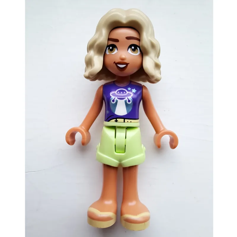 Nova - Dark Purple Top, Yellowish Green Skirt — minifigurine LEGO | Brick Broker