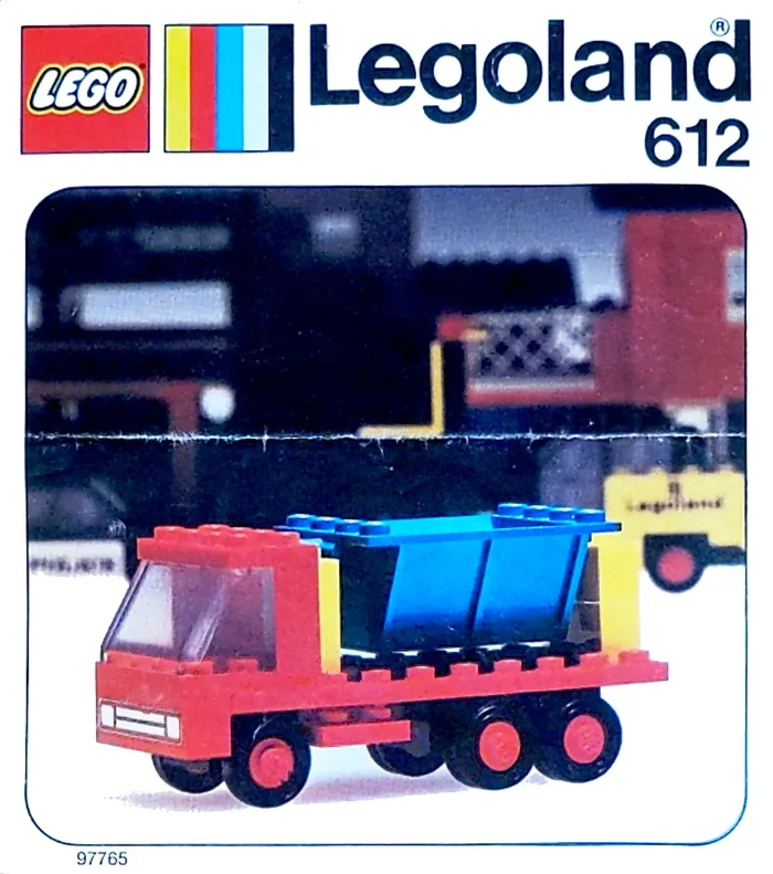 LEGO 612 Camion benne - prix et où acheter | Brick Broker