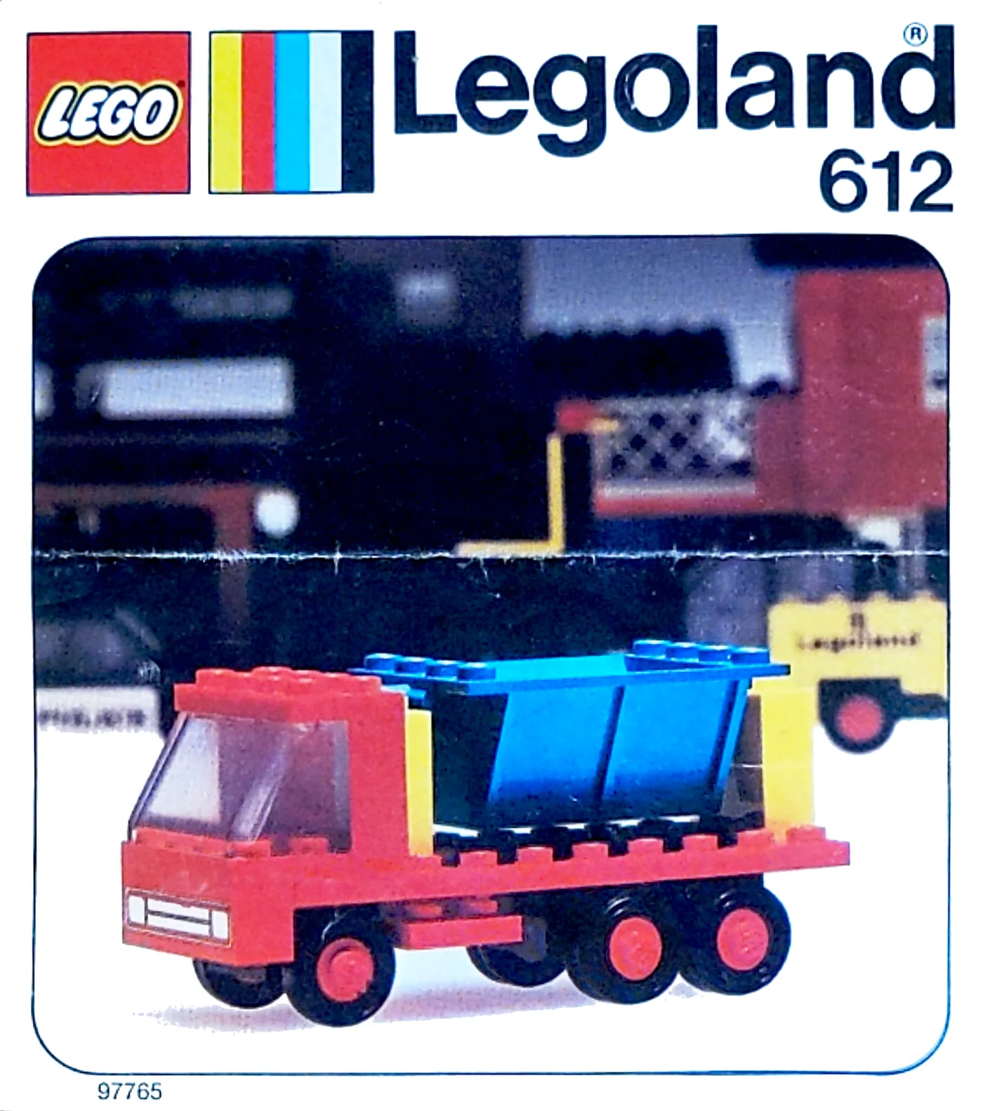 LEGO 612 Camion benne - prix et où acheter | Brick Broker