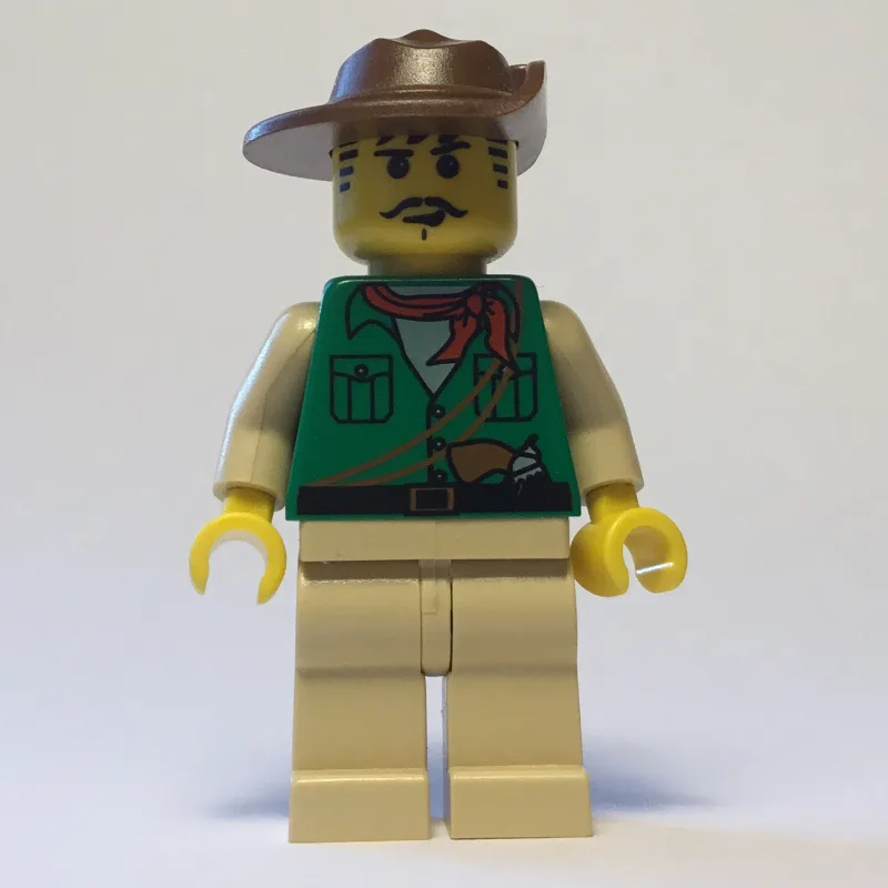 Johnny Thunder, Plain Legs (Expedition) — minifigurine LEGO | Brick Broker