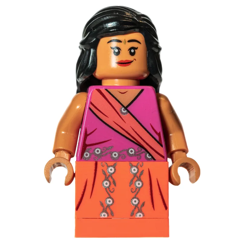 Padma Patil, Coral and Dark Pink Dress — dans quels sets LEGO ? (fig-010556) | Brick Broker