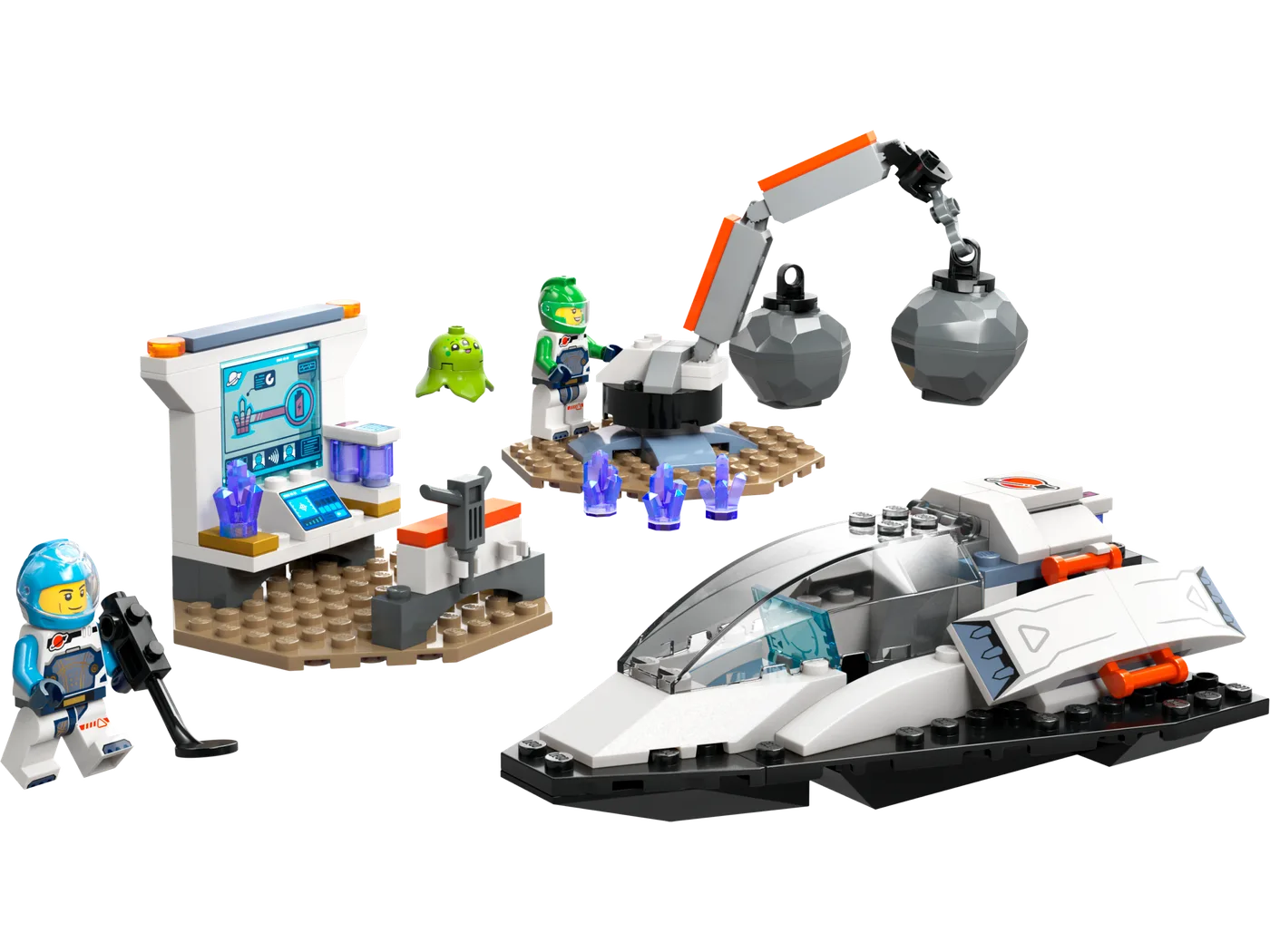 LEGO 60429 Vaisseau spatial et découverte d'astéroïde - prix | Brick Broker
