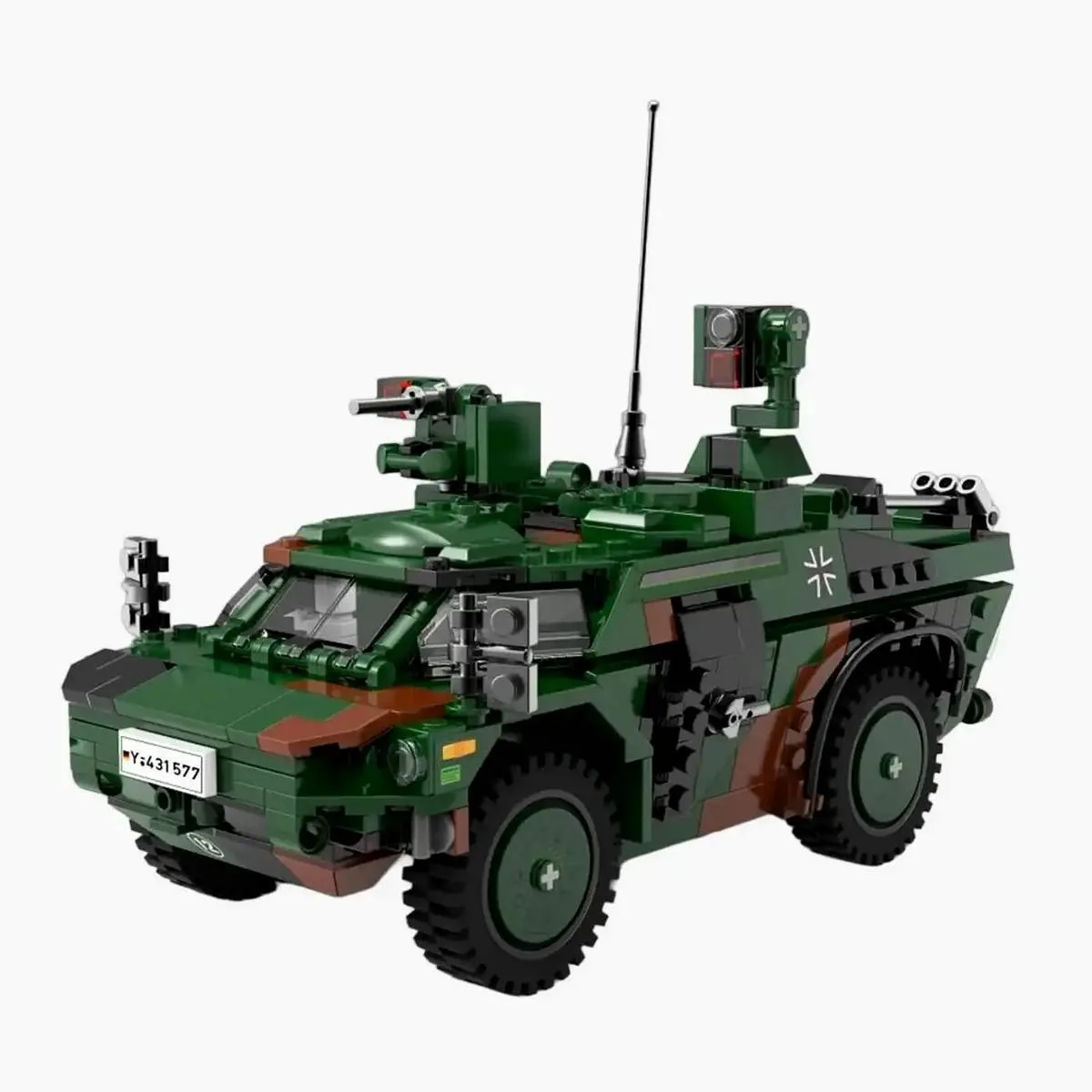 BlueBrixx Véhicule de reconnaissance Fennek, Bundeswehr (BB-103302) - prix | Brick Broker