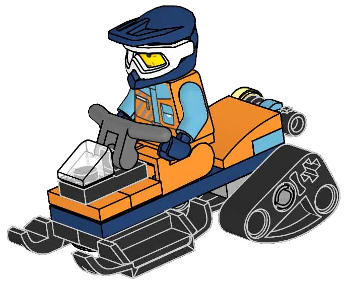 LEGO 952512 Motoneige - prix et où acheter | Brick Broker