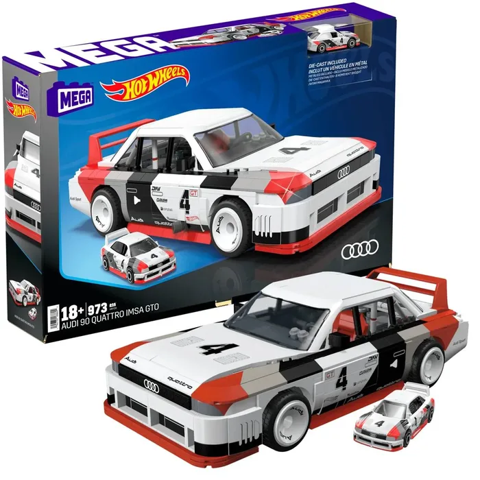 Mattel MEGA Hot Wheels Audi 90 Quattro Imsa GTO (HRY20) - prix | Brick Broker