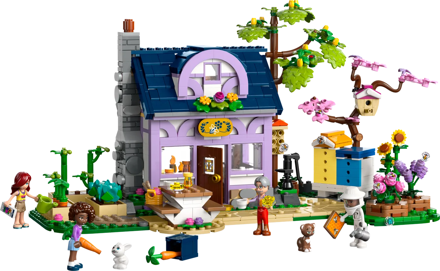 LEGO 42669 Maison des Apiculteurs et Jardin Fleuri - prix | Brick Broker