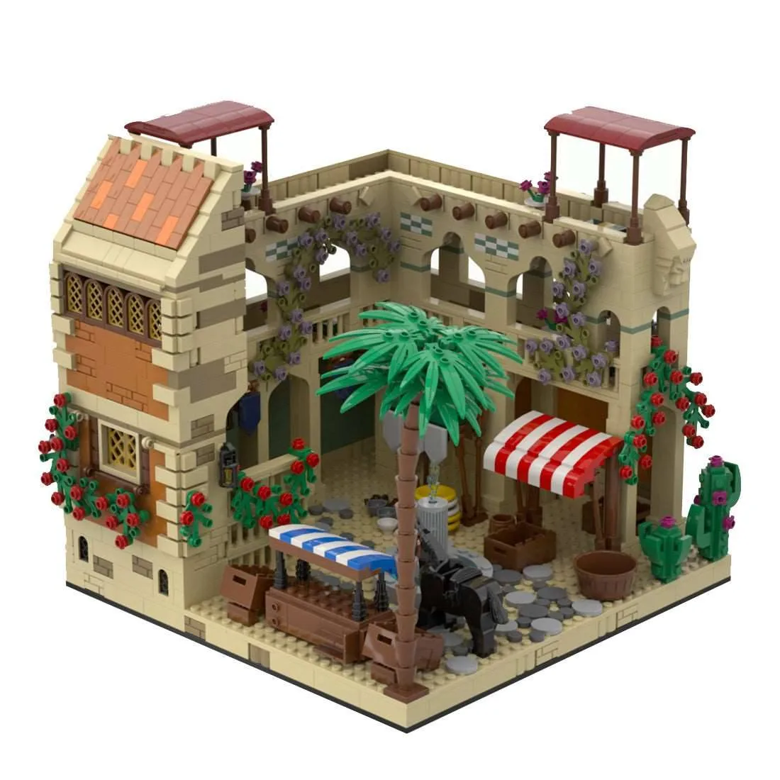 LesDiy Scène de rue du désert du Moyen-Orient - Petit marché (LESDIY-3360301) - prix | Brick Broker