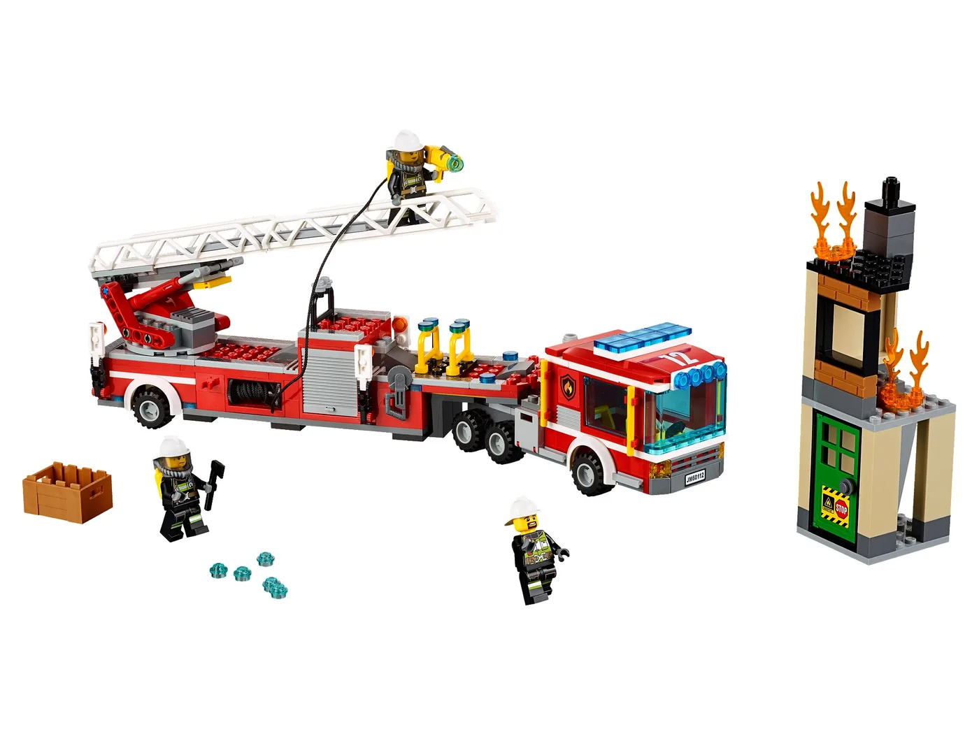 LEGO 60112 Camion de pompiers - prix et où acheter | Brick Broker