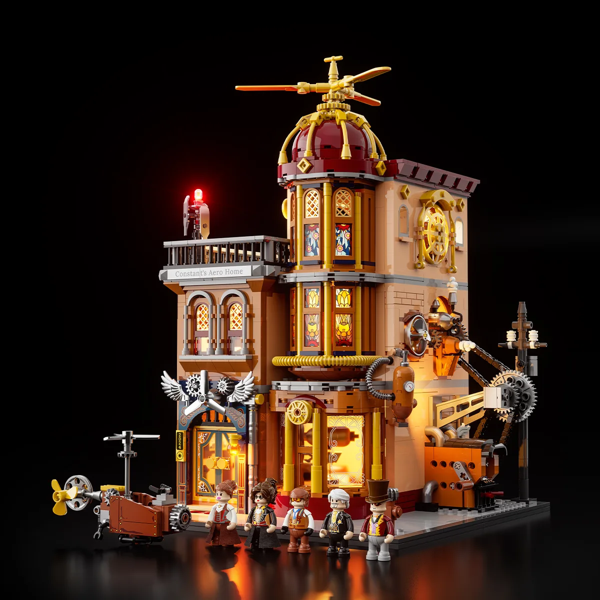 Lumibricks Club volant Steampunk (LUMI-F9050) - prix | Brick Broker