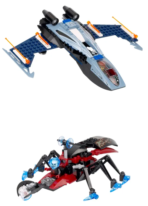 LEGO 4745 Blue Eagle contre Snow Crawler - prix | Brick Broker