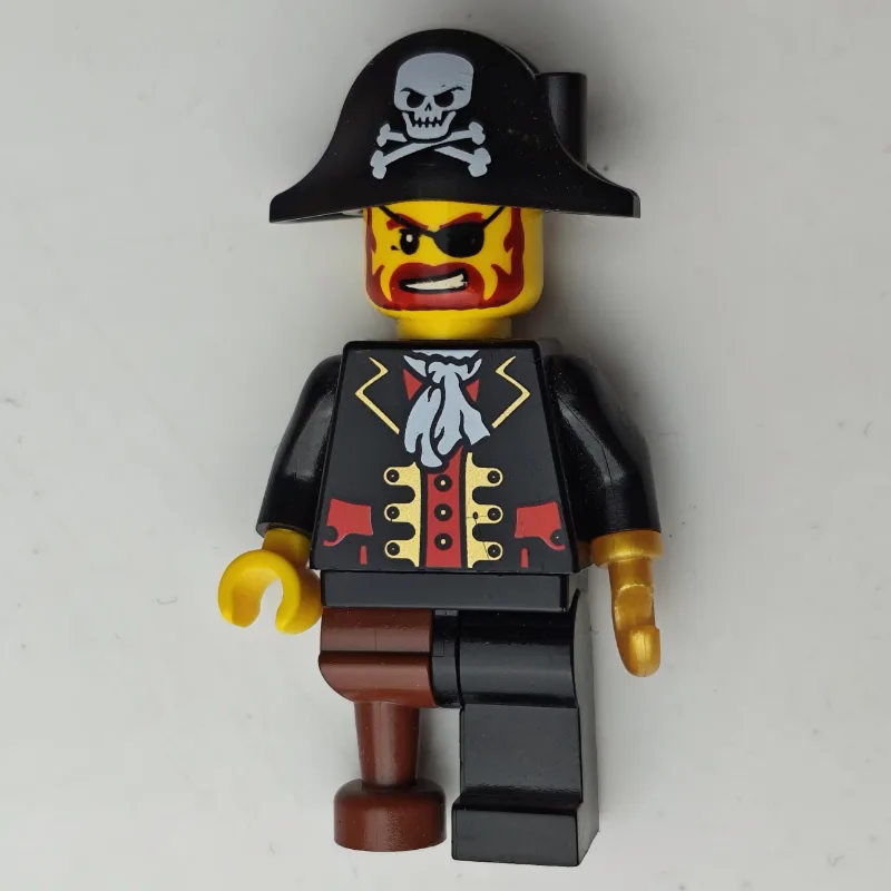 Pirate - Black Torso, Black Leg, Peg Leg - Na… — minifigurine LEGO | Brick Broker