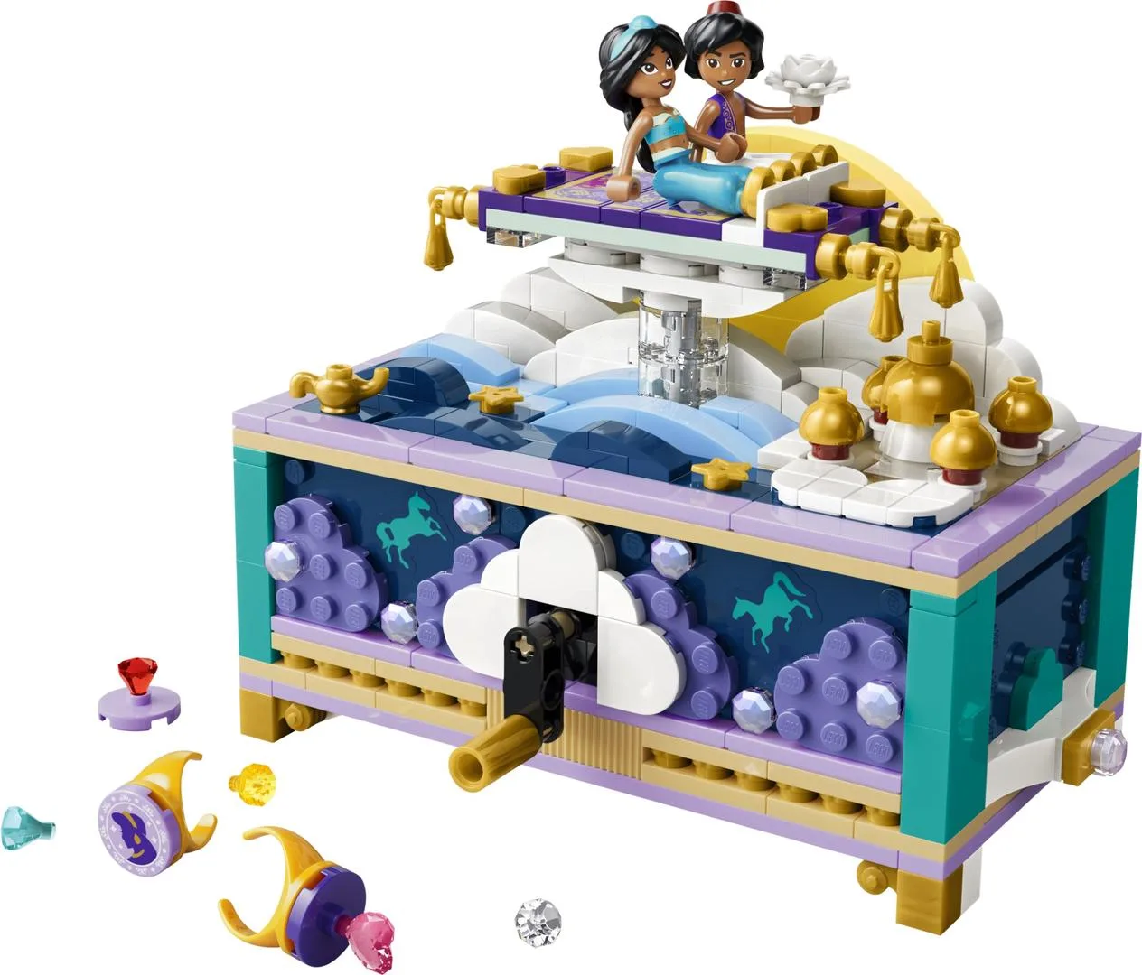 LEGO 43295 Boîte à Bijoux de Jasmine (49,99 €) - prix | Brick Broker