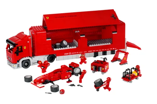 LEGO 8654 Camion Scuderia Ferrari - prix | Brick Broker