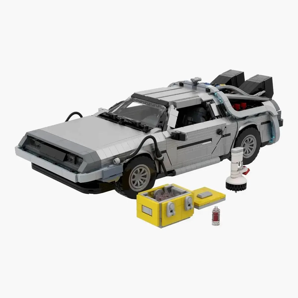 BlueBrixx Kit de mise à niveau pour 107706 vers un véhicule intemporel spécial (BB-107707) - prix | Brick Broker