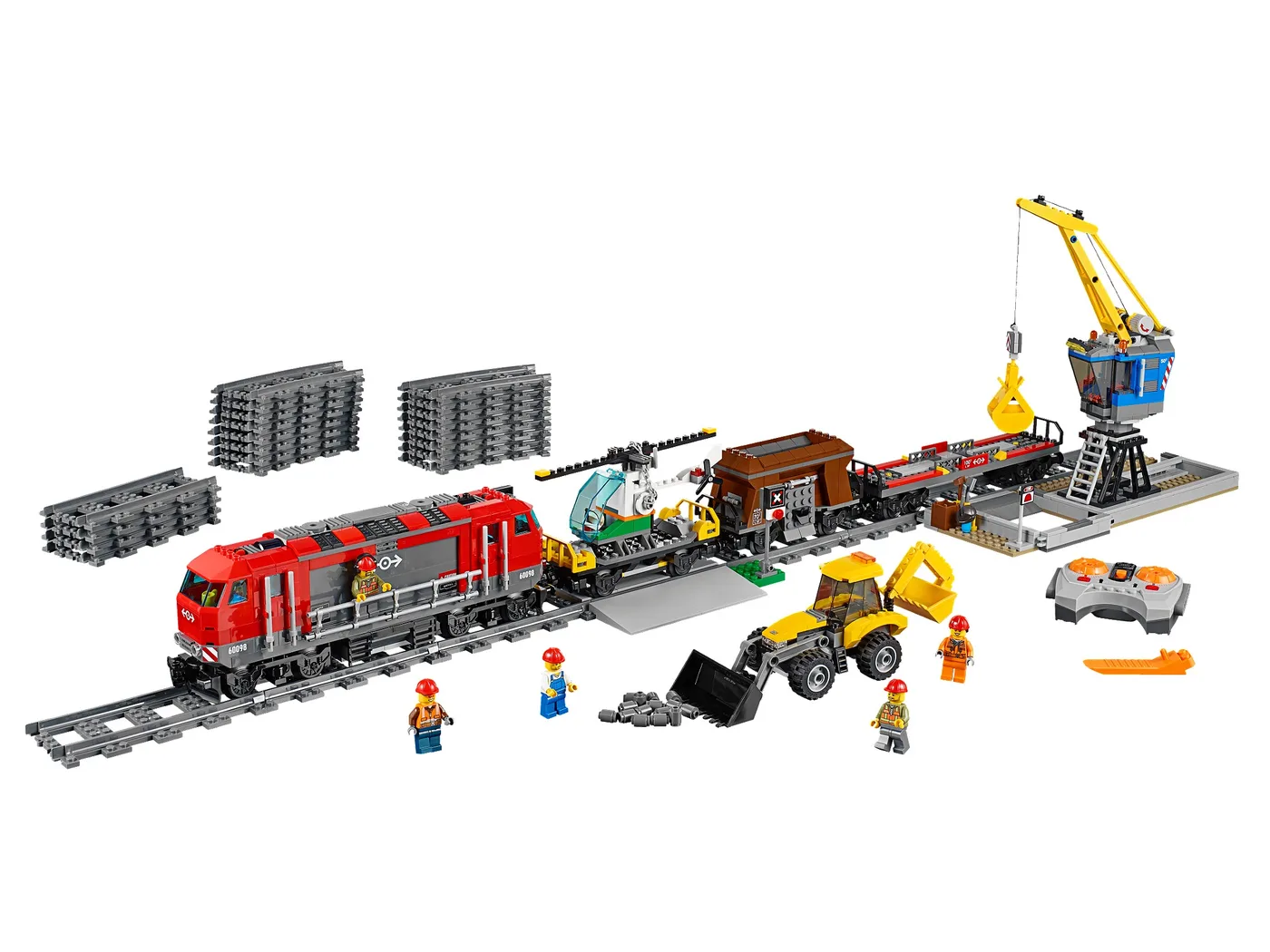 LEGO 60098 Train de Marchandises Lourdes - prix | Brick Broker