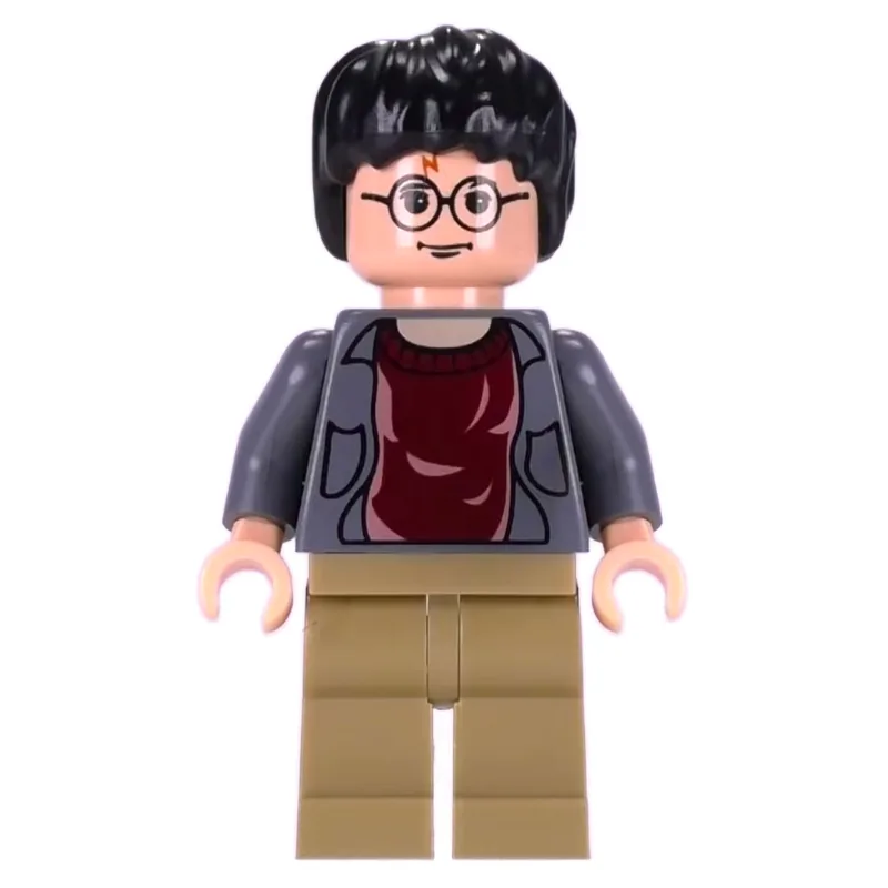 Harry Potter, Open Dark Bluish Gray Jacket ov… — minifigurine LEGO | Brick Broker