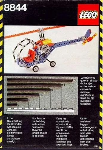 LEGO 8844 Hélicoptère - prix et où acheter | Brick Broker