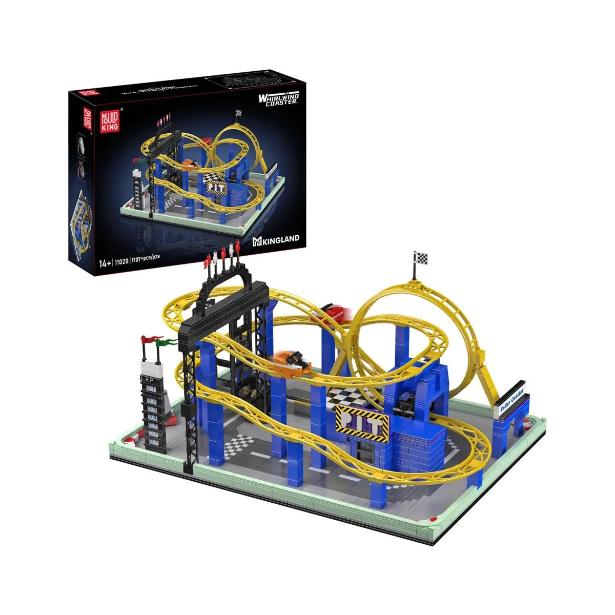 Mould King Montagnes Russes Tourbillon (MOU-11020) - prix | Brick Broker