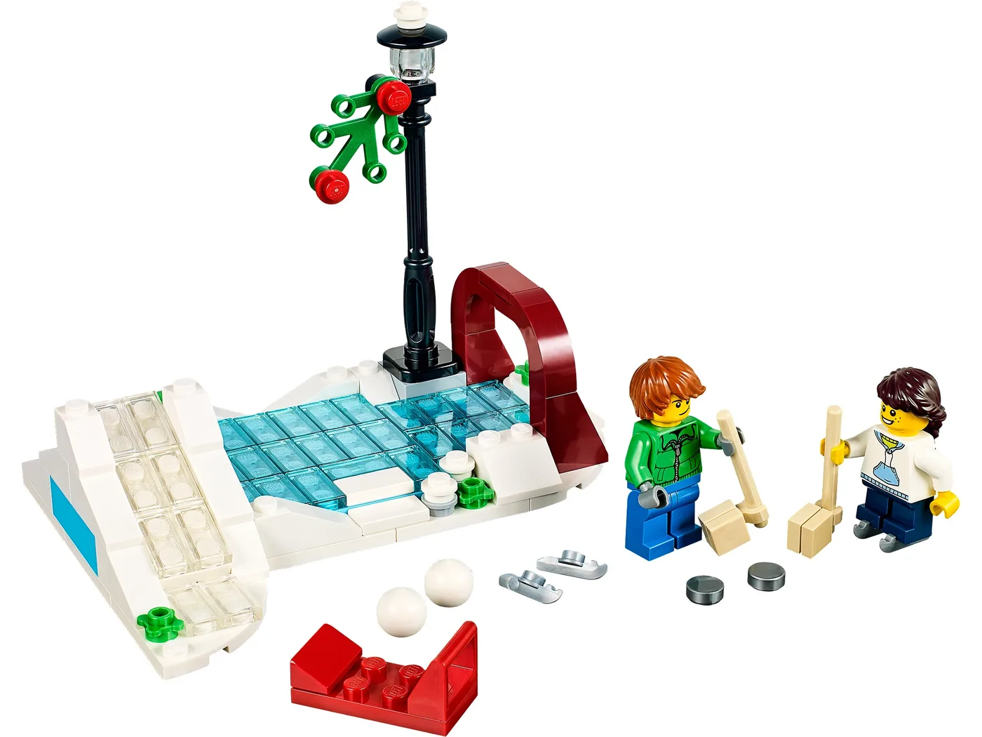 LEGO 40107 Scène de Patinage Hivernal - prix | Brick Broker