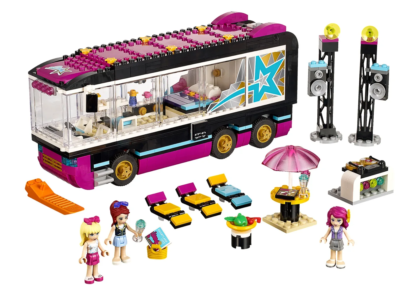 LEGO 41106 Bus de tournée des stars de la pop - prix | Brick Broker