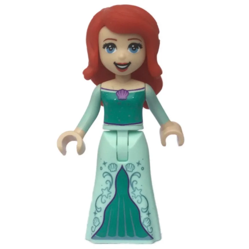 Ariel - Human Form, Light Aqua/Dark Turquoise… — minifigurine LEGO | Brick Broker