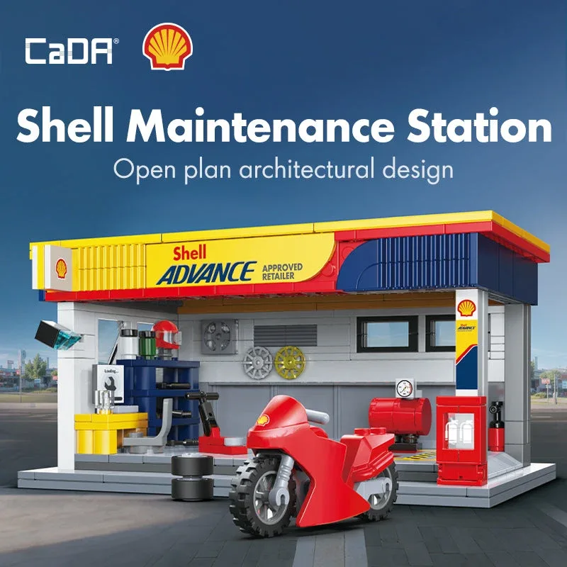 CaDA Station de maintenance Shell (CADA-C66034W) - prix | Brick Broker