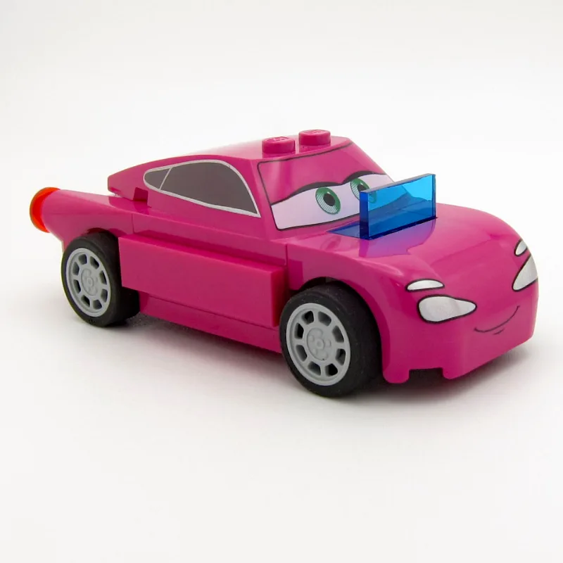 Holley Shiftwell, Trans-Dark Blue Windscreen — minifigurine LEGO | Brick Broker