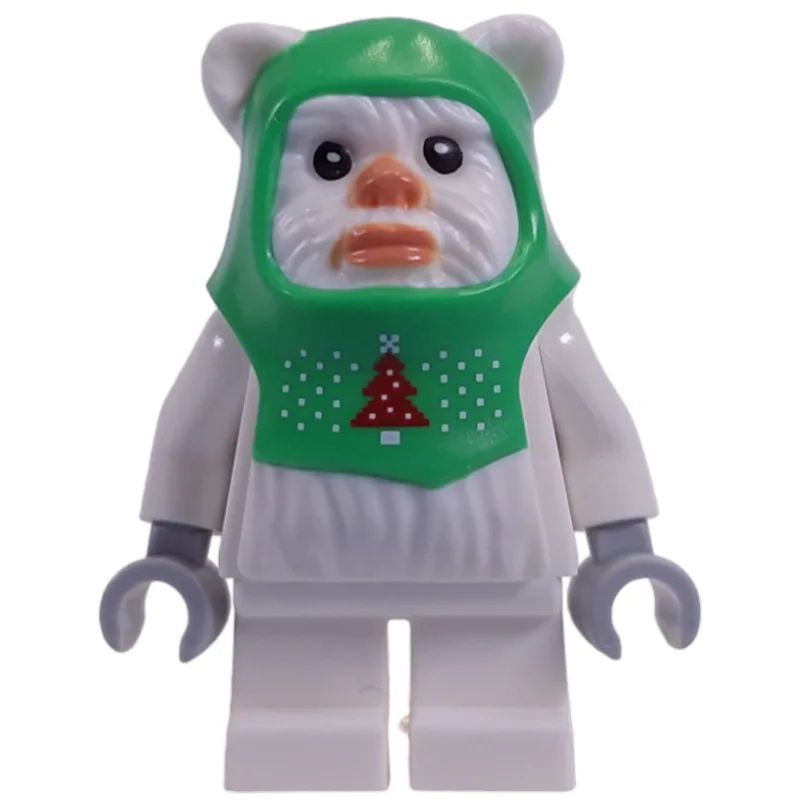 Ewok, White, Bright Green Hood — dans quels sets LEGO ? (fig-014274) | Brick Broker