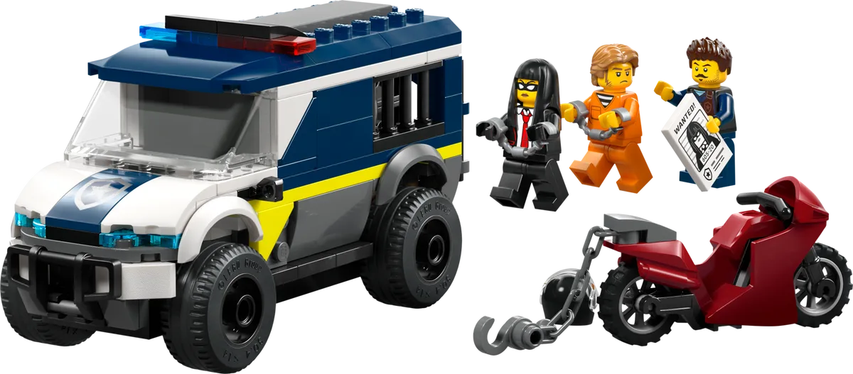 LEGO 60479 Fourgon de transport de prisonniers de la police - prix | Brick Broker