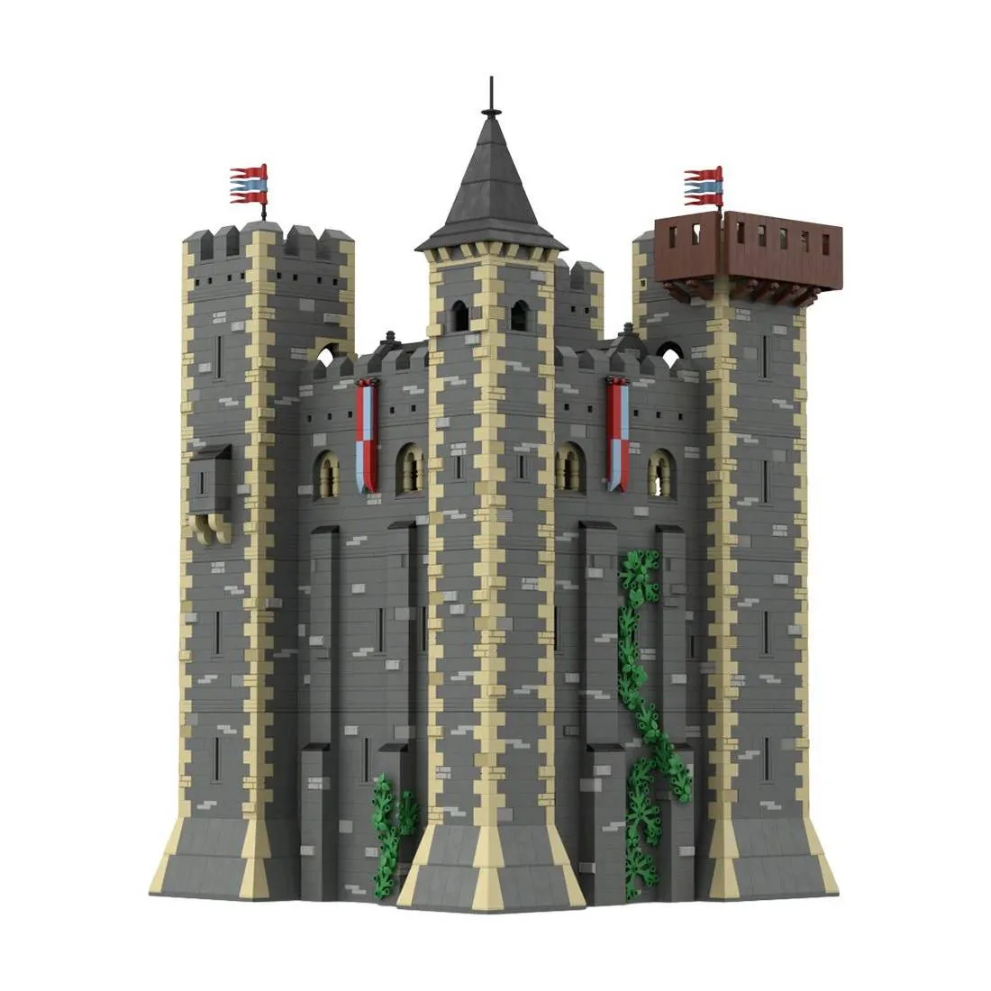 LesDiy Donjon anglais - Château de Warchester (LESDIY-3509766) - prix | Brick Broker