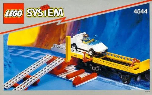 LEGO 4544 Wagon de transport de voitures avec voiture - prix | Brick Broker