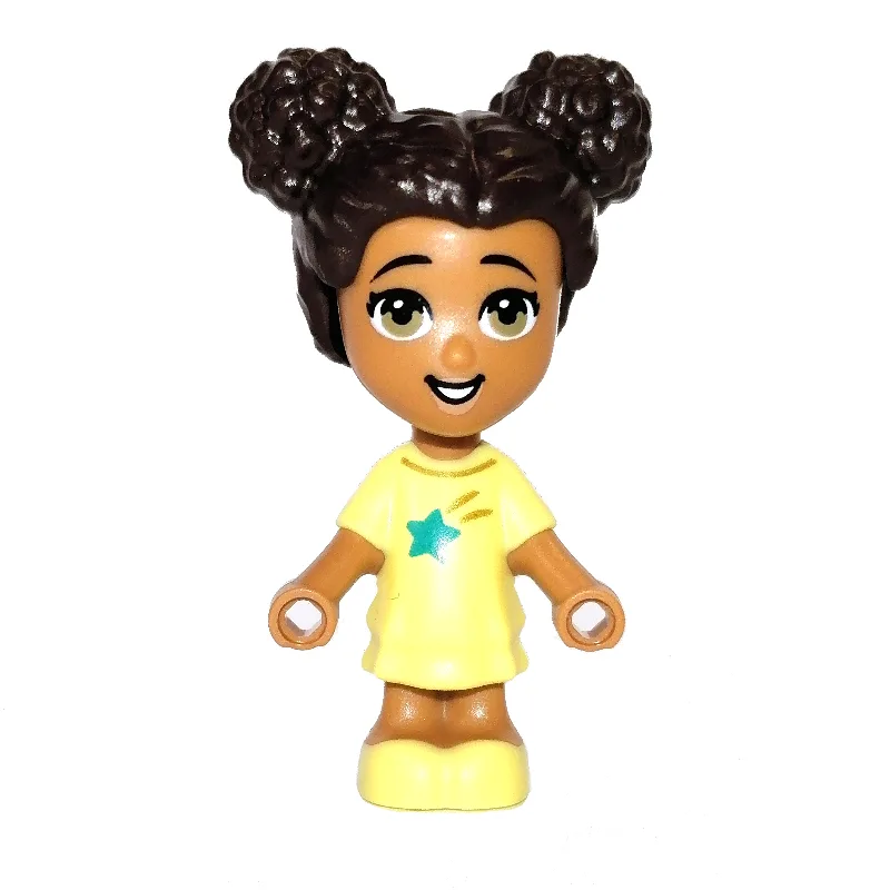 Liz - Microdoll, Bright Light Yellow Dress, D… — minifigurine LEGO | Brick Broker