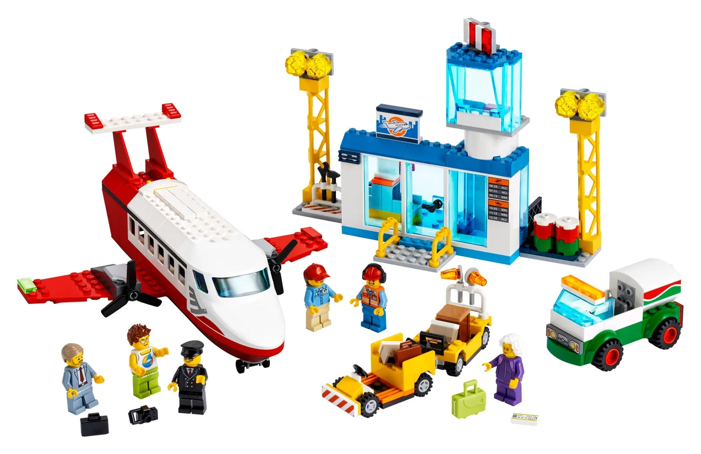 LEGO 60261 Aéroport central - prix et où acheter | Brick Broker