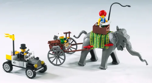LEGO 7414 Caravane éléphant - prix et où acheter | Brick Broker