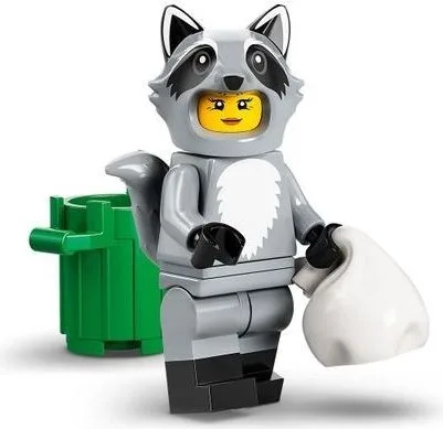 LEGO 71032 Fan en costume de raton laveur - prix | Brick Broker