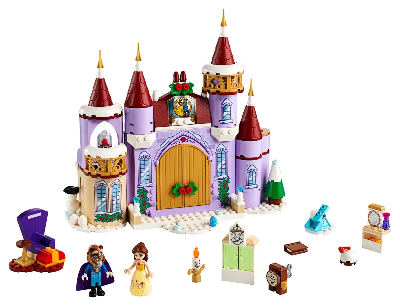 LEGO 43180 La Célébration Hivernale du Château de Belle - prix | Brick Broker