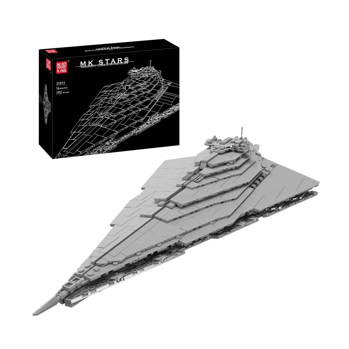 Mould King Star Destroyer de classe Résurgent (MOU-21072) - prix | Brick Broker