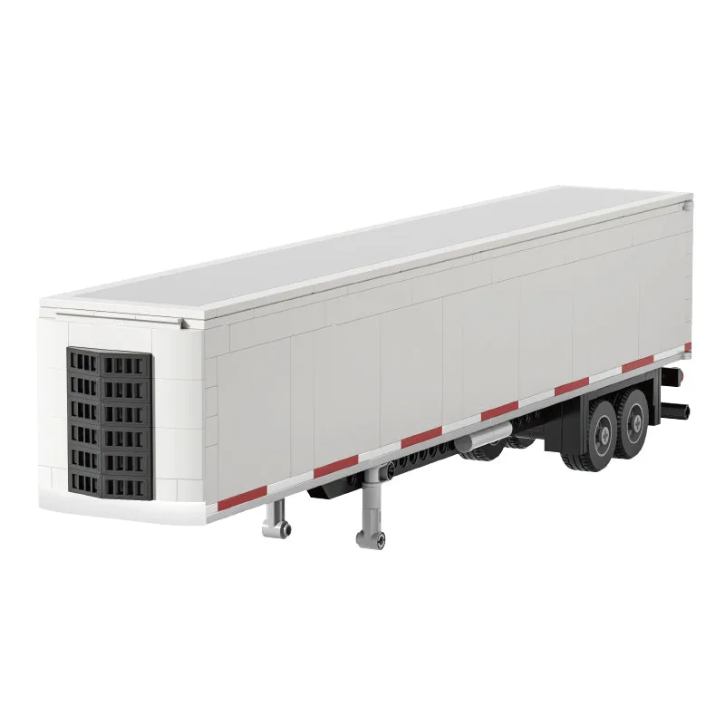 JIESTAR Xbert Shipping Container Trailer Model Kit (JS-66025) - prix | Brick Broker