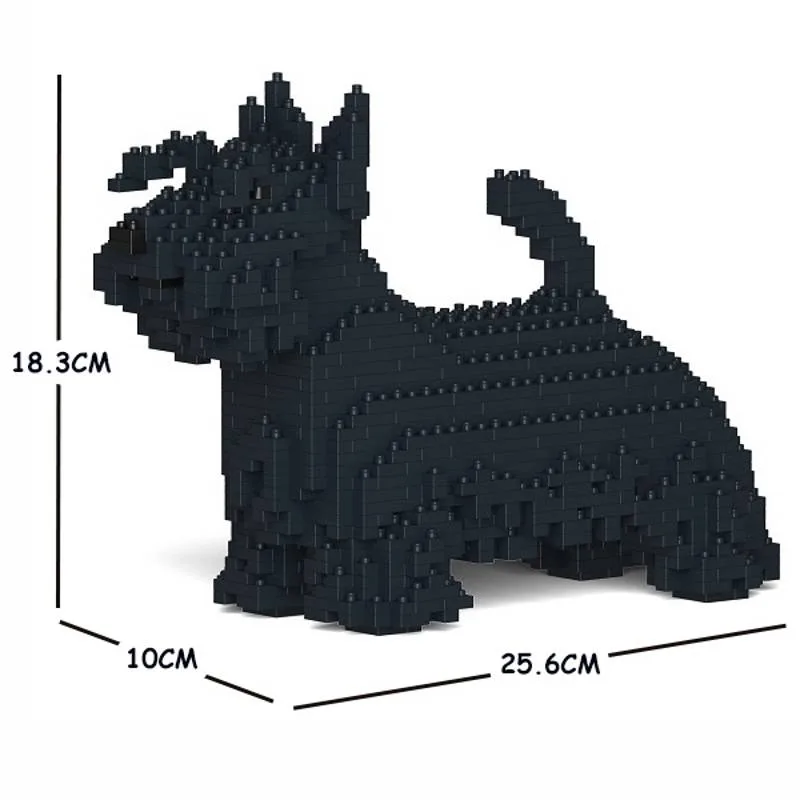 JEKCA Terrier écossais 01-M01 - Taille standard (JEK-ST19PT11-M01) - prix | Brick Broker