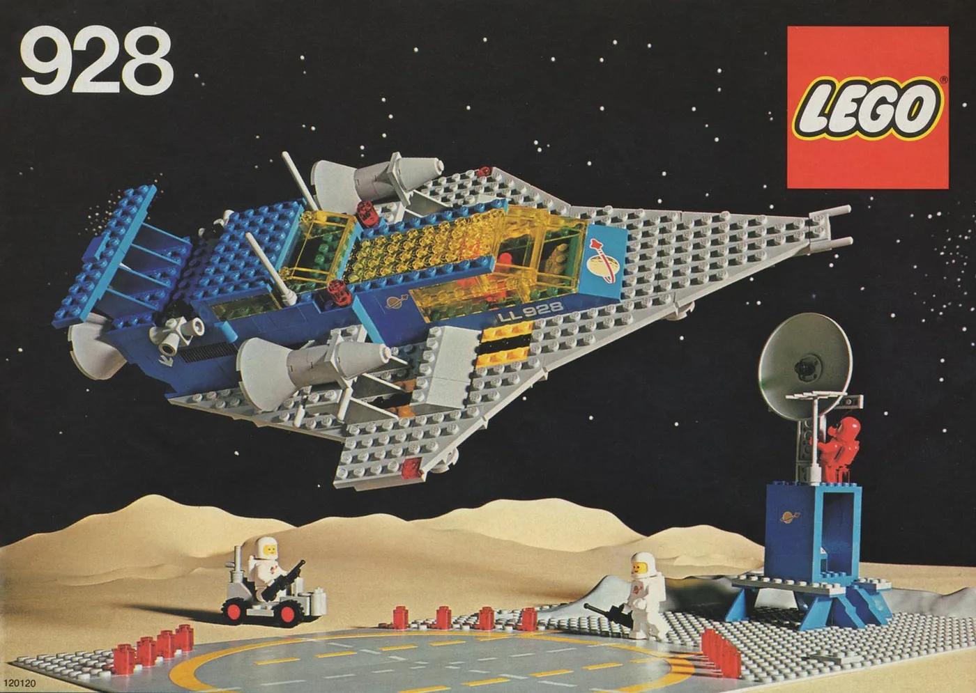 LEGO 928 Croiseur Spatial et Base Lunaire - prix | Brick Broker