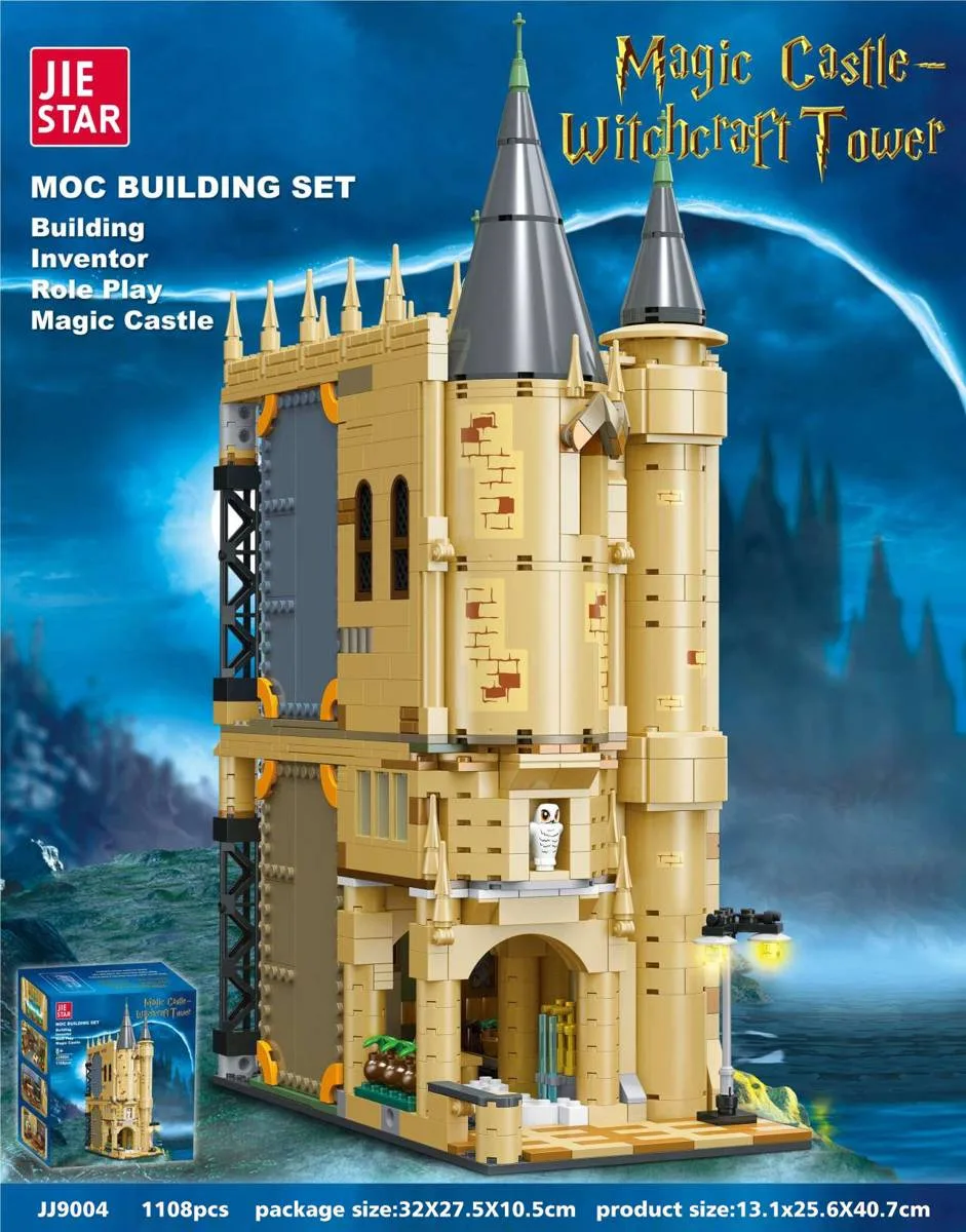 JIESTAR Château magique - Tour de sorcellerie (JS-JJ9004) - prix | Brick Broker