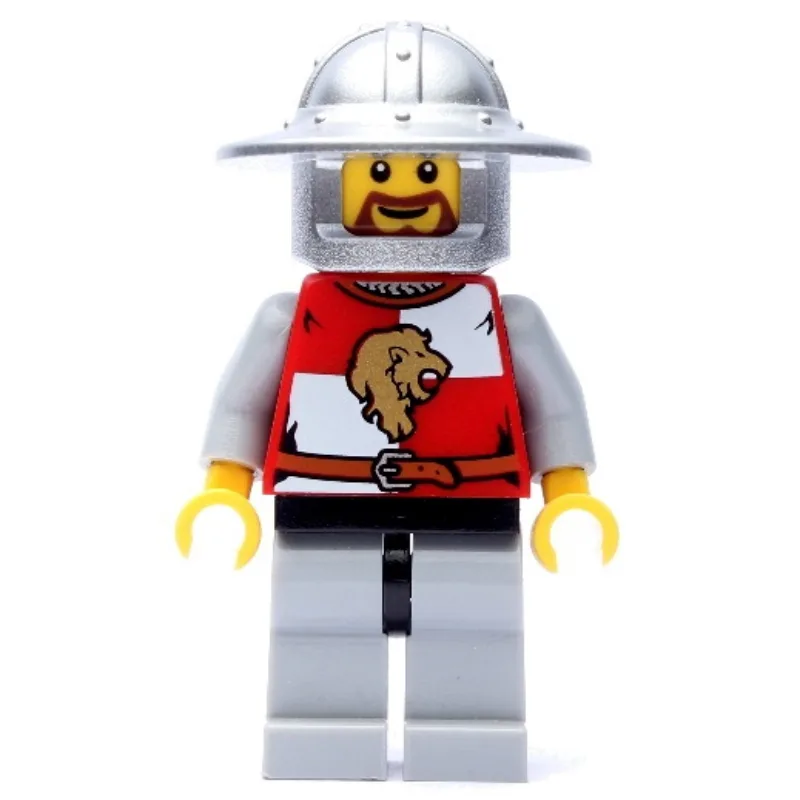 Lion Knight, Wide Brim Helmet, Beard — dans quels sets LEGO ? (fig-010098) | Brick Broker