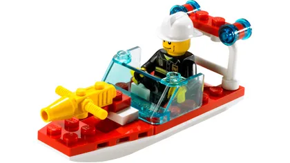 LEGO 4992 Bateau de Pompiers - prix et où acheter | Brick Broker