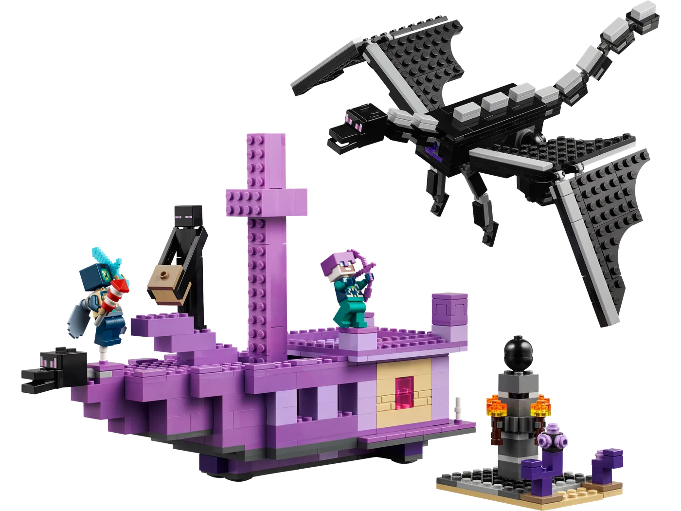 LEGO 21264 Le Dragon de l'Ender et le Vaisseau de l'End - prix | Brick Broker