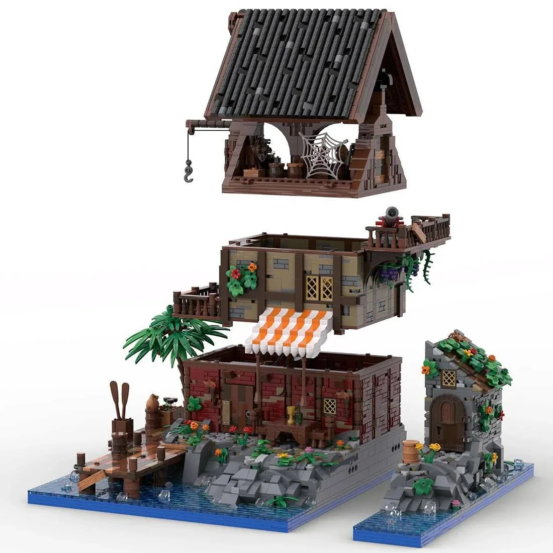 LesDiy Île du pirate Van Dyke (Version compacte) (LESDIY-3438238) - prix | Brick Broker