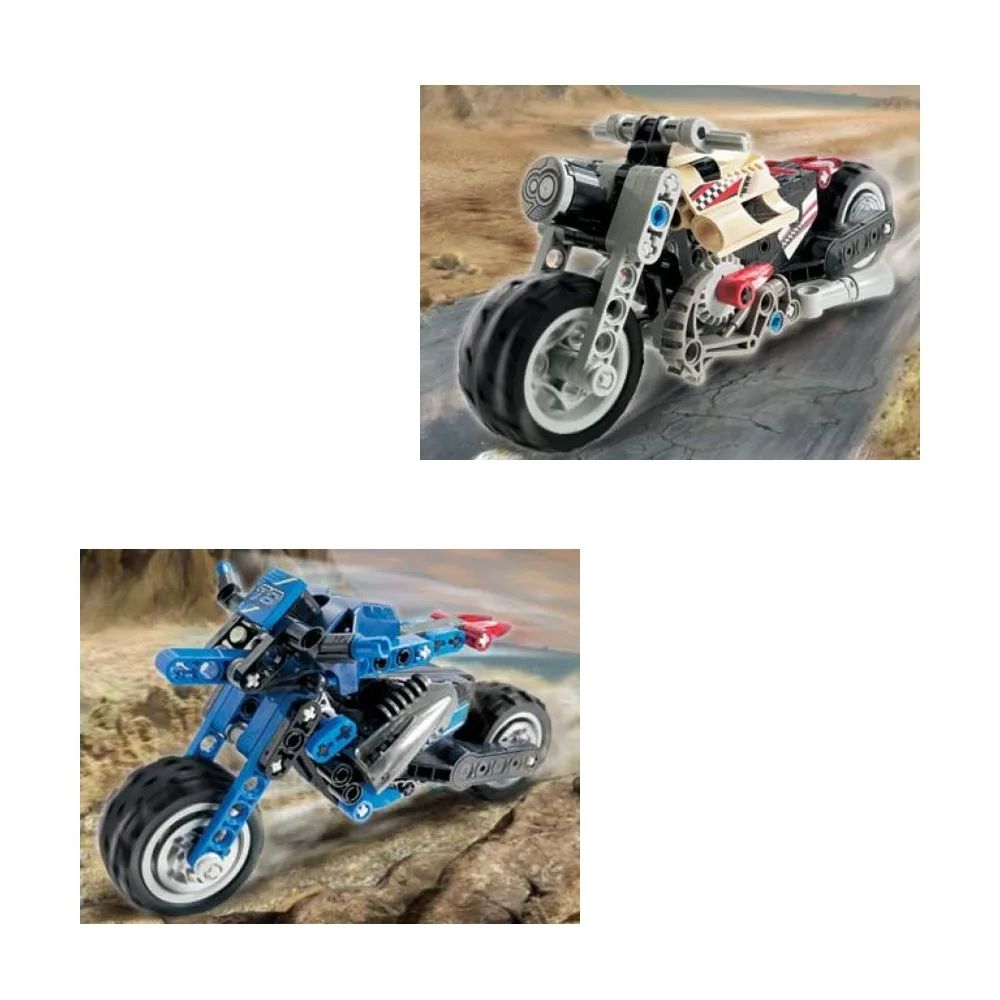 LEGO Kit de voiture de course de rue à double motorisation 2 (K8371-1) - prix | Brick Broker