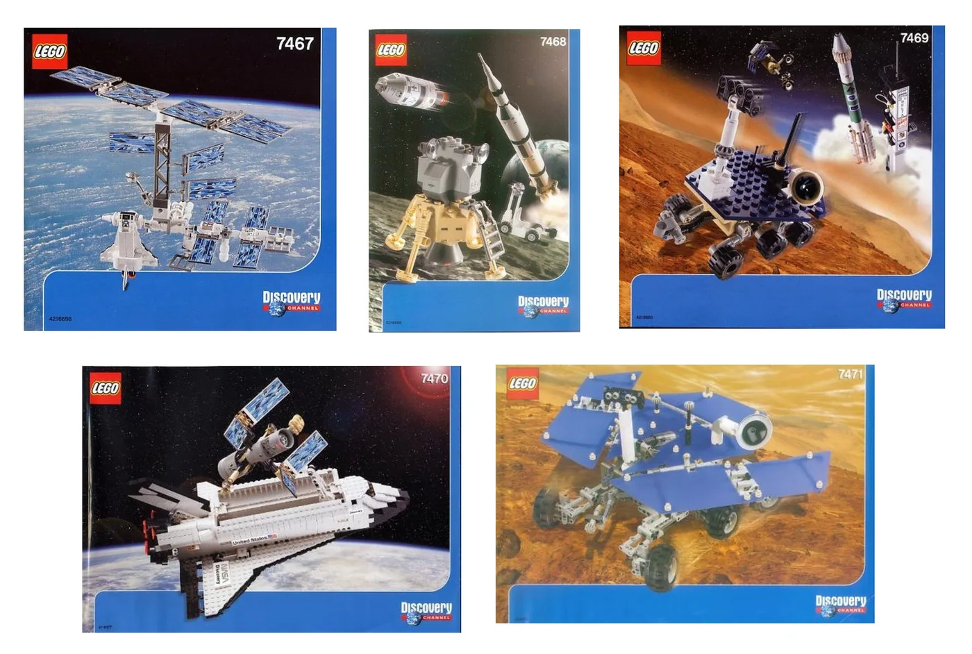 LEGO Entdeckungs-Weltraum-Set (K7471-1) - preis | Brick Broker