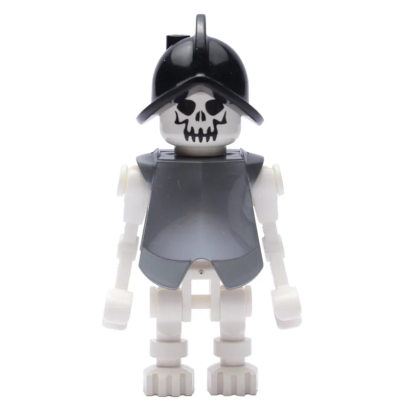 Skeleton, Evil Face, Armor and Helmet, Bent A… — minifigurine LEGO | Brick Broker